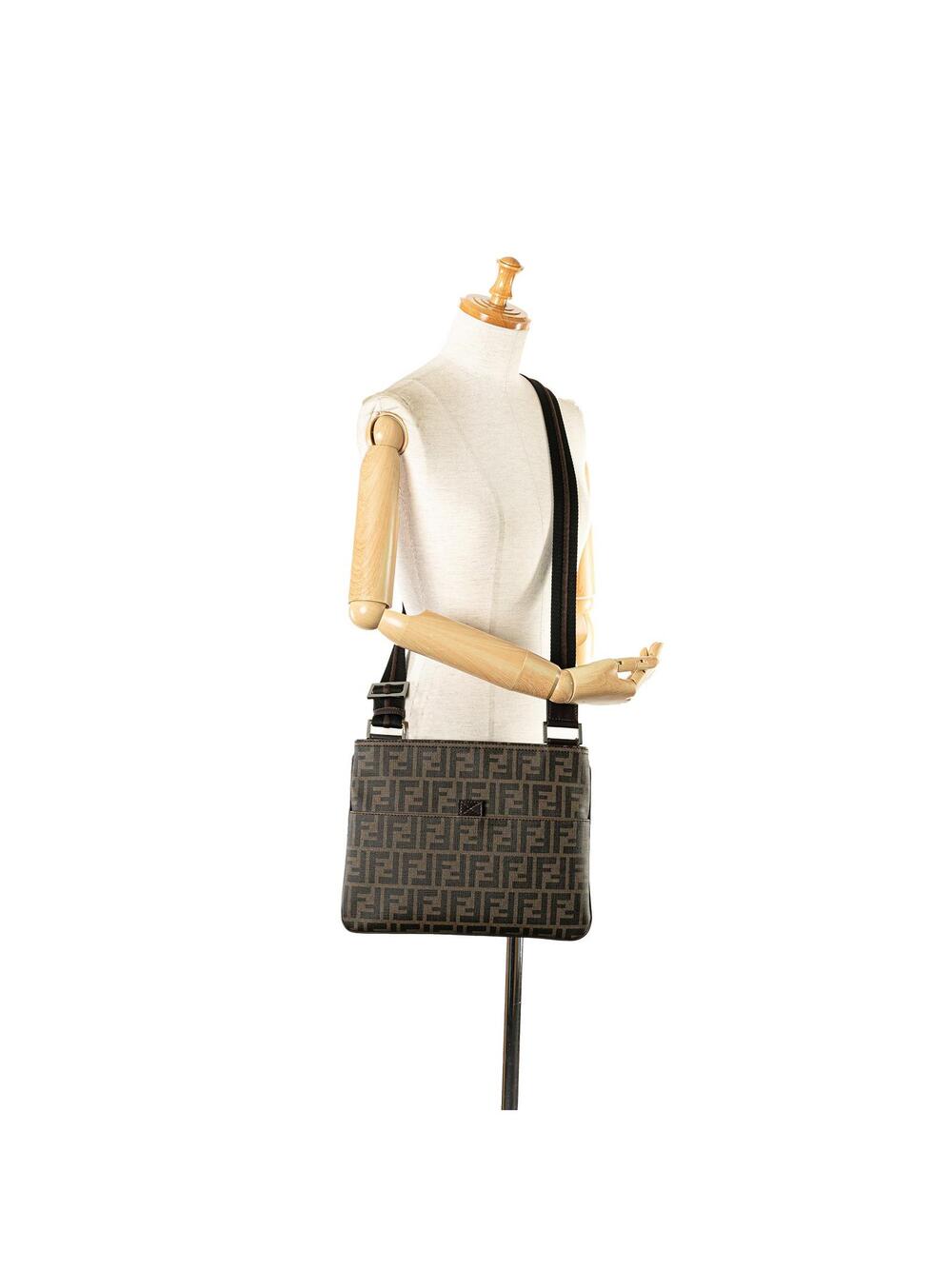 Fendi Zucca Coated Canvas Crossbody #319155F46B - Picture 10 of 10